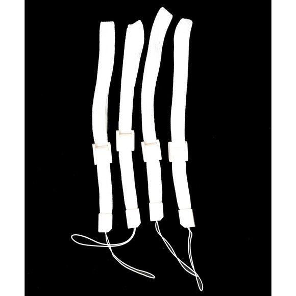 White Wrist Strap For Nintendo Wii Controller - 4 Pack NEW! FREE FAST SHIPPING! - Picture 1 of 1